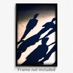 Pixel Art Poster - Tremendous Shadow (8 Bit Psychedelic Trippy Video Game Print)