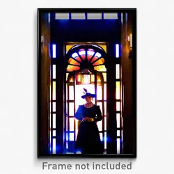 Pixel Art Poster - Noted Vestibule (8 Bit Psychedelic Trippy Video Game Print)