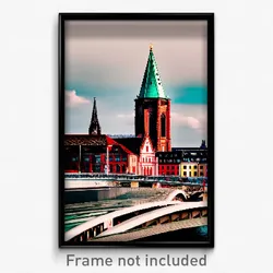 Pixel Art Poster - Immaculate Cologne (8 Bit Psychedelic Video Game Print)