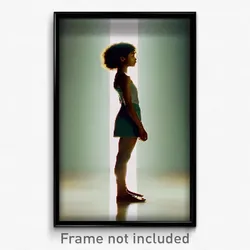 Pixel Art Poster - Mellow Body (8 Bit Psychedelic Trippy Weird Video Game Print)