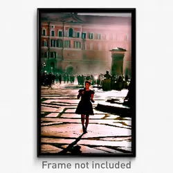 Pixel Art Poster - Thick Rome (8 Bit Psychedelic Trippy Weird Video Game Print)