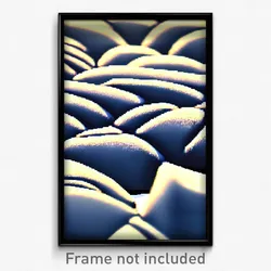Pixel Art Poster - Perfect Heap (8 Bit Psychedelic Trippy Video Game Print)