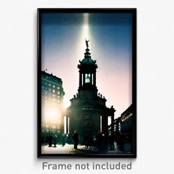 Pixel Art Poster - Made Up Copenhagen (8 Bit Psychedelic Video Game Print)