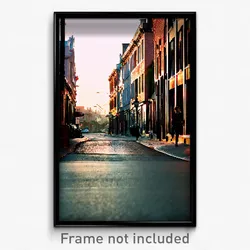 Pixel Art Poster - Unkempt Street (8 Bit Psychedelic Trippy Video Game Print)