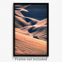 Pixel Art Poster - Warped Earthworks (8 Bit Psychedelic Trippy Video Game Print)