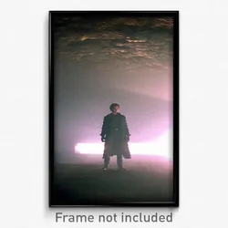 Pixel Art Poster - Haunting Desolation (8 Bit Psychedelic Video Game Print)