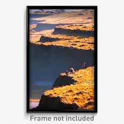 Pixel Art Poster - Dry Promontory (8 Bit Psychedelic Trippy Video Game Print)