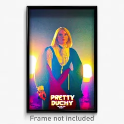 Pixel Art Poster - Pretty Duchy (8 Bit Psychedelic Trippy Video Game Print)