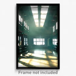 Pixel Art Poster - Monstrous Loft (8 Bit Psychedelic Trippy Video Game Print)