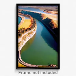 Pixel Art Poster - Rare Reservoir (8 Bit Psychedelic Trippy Video Game Print)