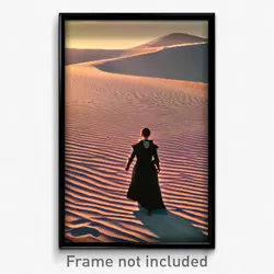 Pixel Art Poster - Enchanting Sands (8 Bit Psychedelic Trippy Video Game Print)