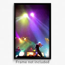 Pixel Art Poster - Dramatic Concert (8 Bit Psychedelic Trippy Video Game Print)