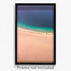 Pixel Art Poster - Great Sandbar (8 Bit Psychedelic Trippy Video Game Print)