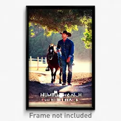 Pixel Art Poster - Humble Ranch (8 Bit Psychedelic Trippy Video Game Print)