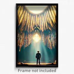 Pixel Art Poster - Fancy Fells (8 Bit Psychedelic Trippy Weird Video Game Print)
