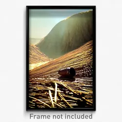 Pixel Art Poster - Dry Bight (8 Bit Psychedelic Trippy Weird Video Game Print)