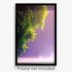 Pixel Art Poster - Smoggy Bush (8 Bit Psychedelic Trippy Weird Video Game Print)