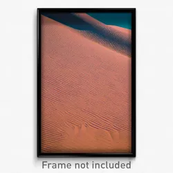 Pixel Art Poster - Upbeat Sands (8 Bit Psychedelic Trippy Video Game Print)