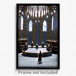 Pixel Art Poster - Thick Portcullis (8 Bit Psychedelic Trippy Video Game Print)