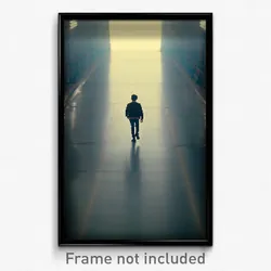 Pixel Art Poster - Wide Passage (8 Bit Psychedelic Trippy Video Game Print)