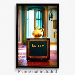 Pixel Art Poster - Antique Bailey (8 Bit Psychedelic Trippy Video Game Print)