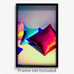 Pixel Art Poster - Puny Pillow (8 Bit Psychedelic Trippy Weird Video Game Print)