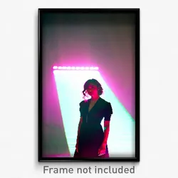 Pixel Art Poster - Lovely Body (8 Bit Psychedelic Trippy Weird Video Game Print)