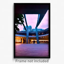 Pixel Art Poster - Advanced Barbican (8 Bit Psychedelic Trippy Video Game Print)