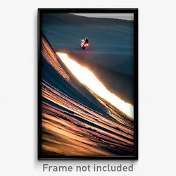 Pixel Art Poster - Incredible Switchback (8 Bit Psychedelic Video Game Print)