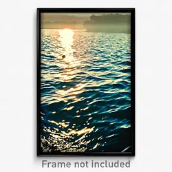 Pixel Art Poster - Energetic Backwater (8 Bit Psychedelic Video Game Print)