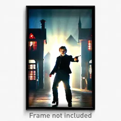 Pixel Art Poster - Glaring Madhouse (8 Bit Psychedelic Trippy Video Game Print)
