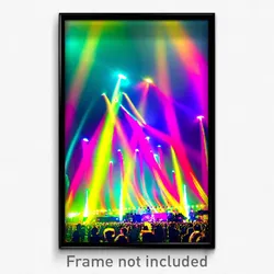 Pixel Art Poster - Wiggly Festival (8 Bit Psychedelic Trippy Video Game Print)