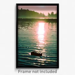 Pixel Art Poster - Remote Backwater (8 Bit Psychedelic Trippy Video Game Print)