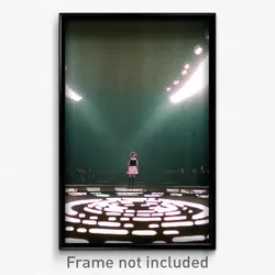 Pixel Art Poster - Round Downs (8 Bit Psychedelic Trippy Weird Video Game Print)