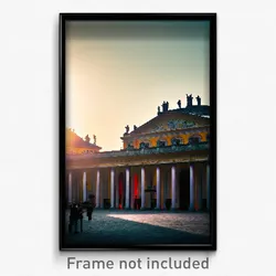 Pixel Art Poster - Tremendous Hermitage (8 Bit Psychedelic Video Game Print)