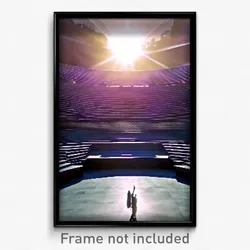 Pixel Art Poster - Noted Amphitheatre (8 Bit Psychedelic Video Game Print)