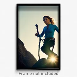 Pixel Art Poster - Attractive Climb (8 Bit Psychedelic Trippy Video Game Print)