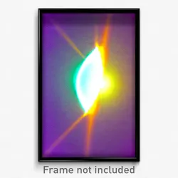 Pixel Art Poster - Active Neutron (8 Bit Psychedelic Trippy Video Game Print)