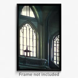 Pixel Art Poster - Pretty Sepulchre (8 Bit Psychedelic Trippy Video Game Print)