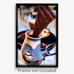 Pixel Art Poster - Elaborate Brown Sugar Milk Tea (8 Bit Video Game Print)
