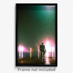 Pixel Art Poster - Fabulous Cdmx (8 Bit Psychedelic Trippy Video Game Print)