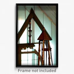 Pixel Art Poster - Wooden Lancet (8 Bit Psychedelic Trippy Video Game Print)