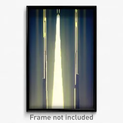 Pixel Art Poster - Tall Gallows (8 Bit Psychedelic Trippy Video Game Print)
