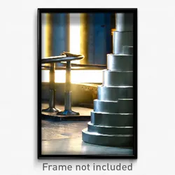 Pixel Art Poster - Metallic Hearth (8 Bit Psychedelic Trippy Video Game Print)