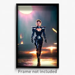 Pixel Art Poster - Polished Protectorate (8 Bit Psychedelic Video Game Print)