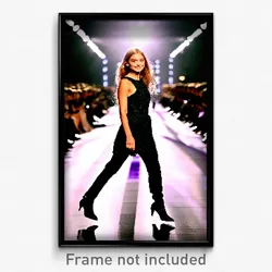 Pixel Art Poster - Great Catwalk (8 Bit Psychedelic Trippy Video Game Print)