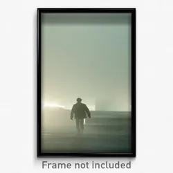 Pixel Art Poster - Dreary Backdrifting (8 Bit Psychedelic Video Game Print)
