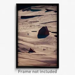 Pixel Art Poster - Perfect Petroglyphs (8 Bit Psychedelic Video Game Print)