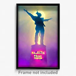 Pixel Art Poster - Majestic Pound (8 Bit Psychedelic Trippy Video Game Print)