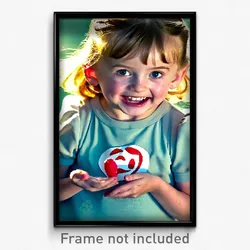 Pixel Art Poster - Adorable Maw (8 Bit Psychedelic Trippy Video Game Print)